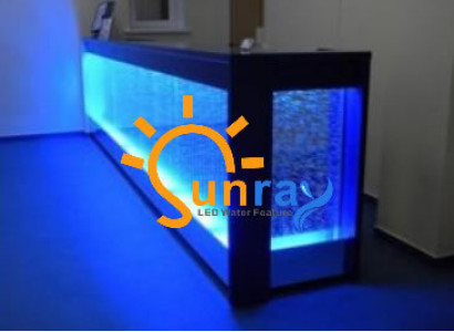 Bar Tisch Wasser Wand Bar Theke Regal Möbel Beleuchtete Bartisch Bartheke Led