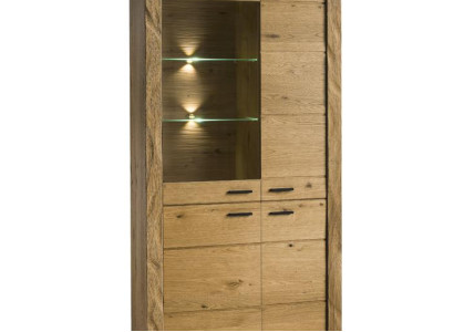 Vitrine Schrank Kommode Wohnzimmer Glas Regal Vitrinen Regale Holz Schränke Neu