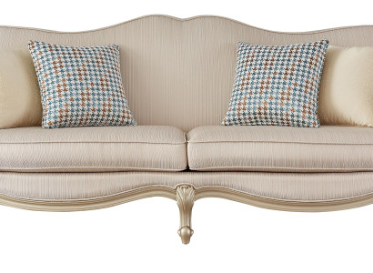 Sofagarnitur Luxus Set 3+1+1 Sessel Italienische Möbel Sitzer Couch Garnitur