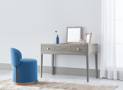 Schminktisch Sessel Kosmetik Tisch Polster Stühle Tische Schlafzimmer