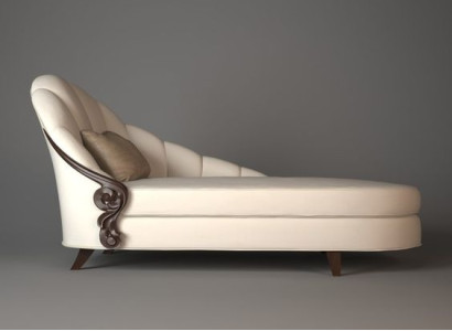 Chaiselongue Elegante Liege Italienische Möbel Liegen Holz Italienische Möbel