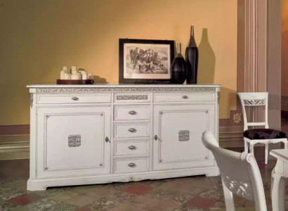 Sideboard Anrichte Massiv Holz Italien Schrank Möbel Kommode Wohnzimmer