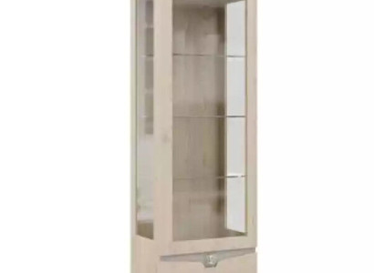 Vitrine Italienische Luxus Möbel Vitrinen Anrichte Schrank Glas Design