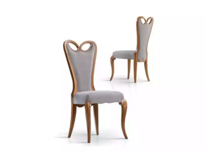 Stuhl Ohne Armlehne Esszimmer Braun Design Textil Luxus Esszimmerstuhl
