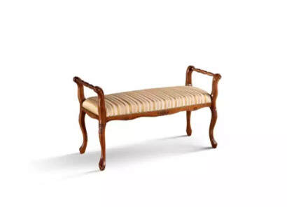 Sitzbank Wohnzimmer Klassische Bank Polsterbank Möbel Textil 101x40x57