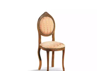 Stuhl ohne Armlehne Esszimmerstuhl Holz Stoff Esszimmer Design Sessel