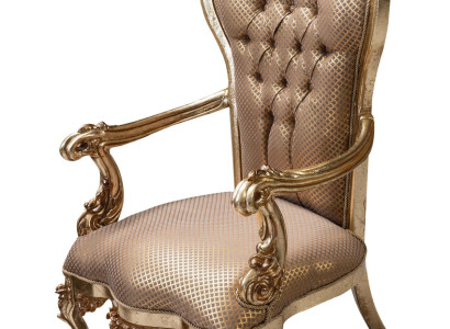 Sessel Wohnzimmer Klassisch Design Sessel Gold Luxus Wohnzimmer Textil