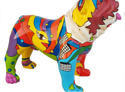  Designer Figur Statue Moderne Figuren Hund Dekoration Garten Skulptur Skulpturen