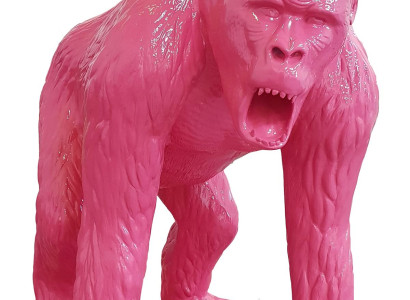  Designer Figur Statue Moderne Figuren Statuen Dekoration Deko Gorilla Garten Neu