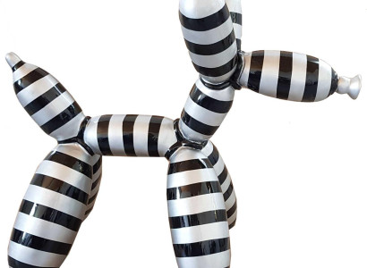  Design Figuren Women Skulpturen Moderne Abstrakte Skulptur Ballon Hunde deko neu