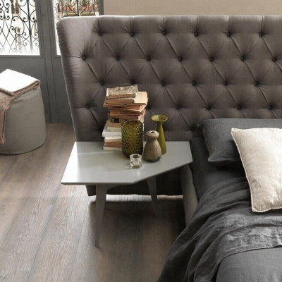 Großes Chesterfield Luxus Doppelbett Designer Schlafzimmer Möbel
