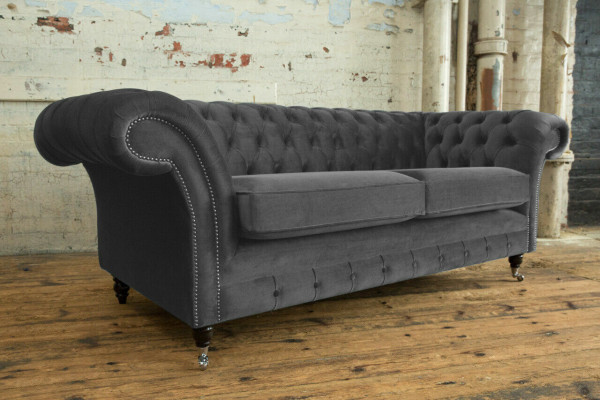 Dreisitzer Couch Polster Design Sofa 3er Sitz Sofas Wohnzimmer Möbel