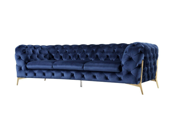 Sofa Couch Polster XXL Big Garnitur Chesterfield Textil 3+2+2 designer Couchen