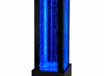 Wasser Säule 60x200cm Wasserwand Säulen Wand Trennwand Led