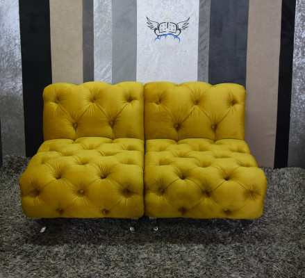 Chesterfield Hotel Doppel Leder Bett Schlafzimmer Polster Luxus Betten 200x200cm
