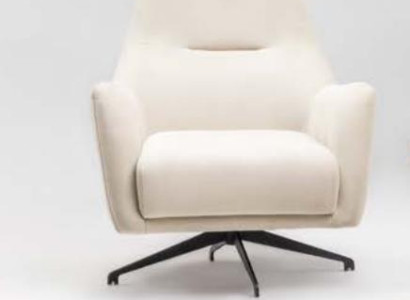 Stoffsessel Sessel Ohrensessel Beige Polster Wohnzimmer Einsitzer Sitz