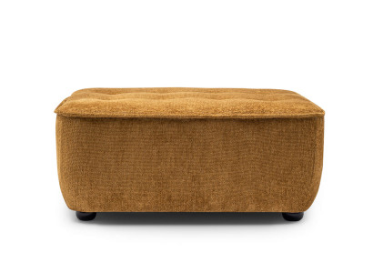 Hocker Sitzhocker Polsterhocker Sofahocker Fußhocker Braun Stoff