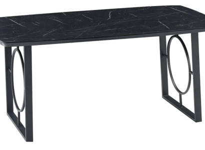Luxus Tische Esszimmer Metall Esszimmertisch Moderner Möbel Schwarz Edelstahl