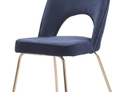 Esszimmer Blau 6x Stühle Holz Luxus Sessel Wohnzimmer Möbel 6tlg. Neu
