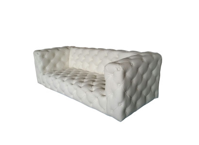 Chesterfield Sofa Polster Couch Ledersofa Designer Lounge Sofas Neu