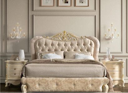 Bett Möbel Doppelbett Chesterfield Schlafzimmer Möbel Design Betten Italien Neu